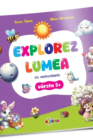 Explorez Lumea cu Autocolante 5+