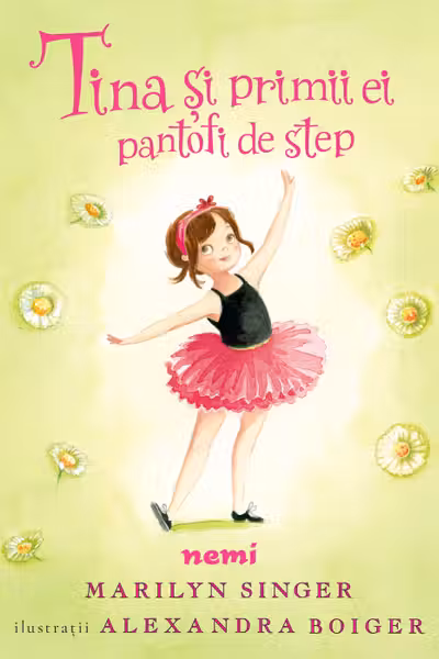 Tina si primii ei pantofi de step