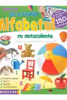 Carte de activitati - Alfabetul cu autocolante