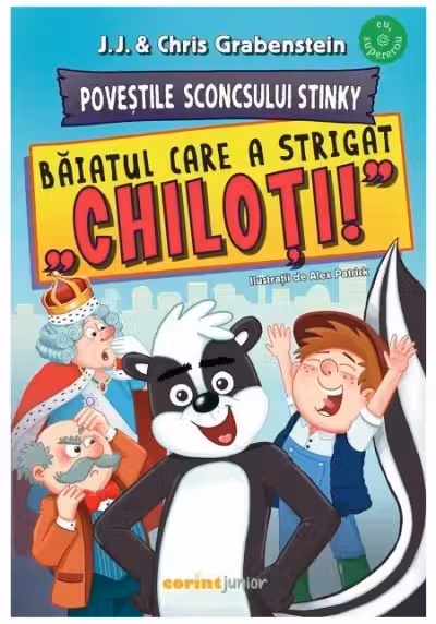 Povestile Sconcsului Stinky. Baiatul care a strigat „chiloti!”