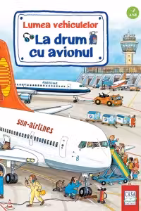 La drum cu avionul