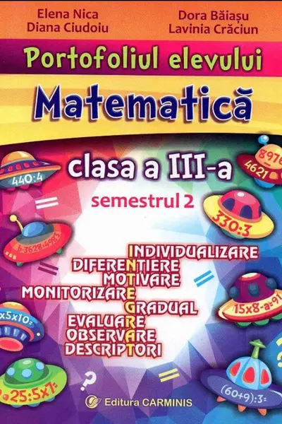Portofoliul elevului. Matematică - Clasa 3 Sem. 2