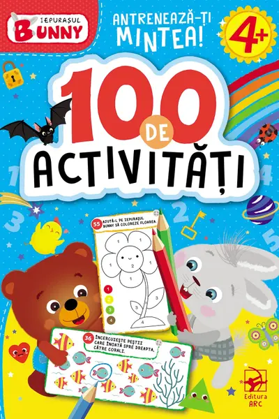 Iepurasul Banny 100 de activitati 4+