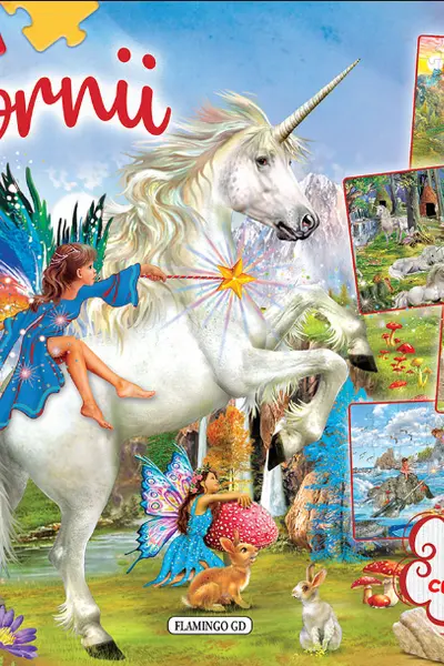 Unicornii - Carte puzzle