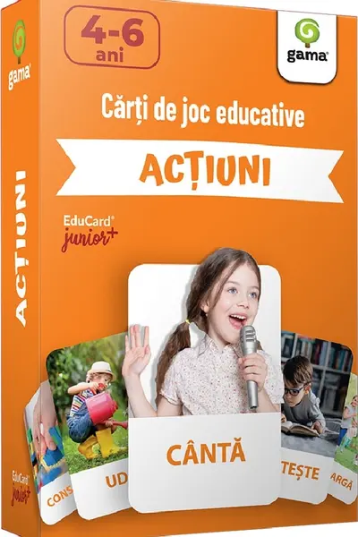 Actiuni. Carti de Joc Educative