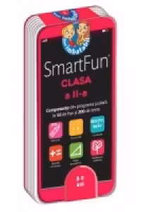 Smart Fun - clasa a II-a (8-9 ani) - Competente din programa scolara in 55 de fise si 200 de teste
