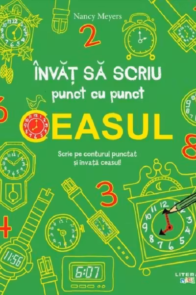 Invat sa scriu punct cu punct. Ceasul