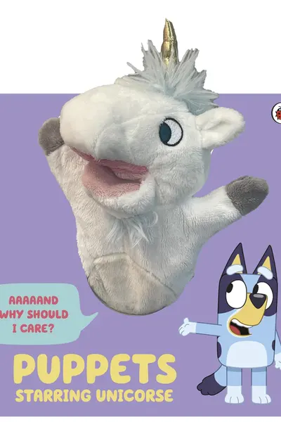 Bluey: Puppets: Starring Unicorse : A Puppet Play Book