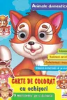 Animale domestice - Carte de colorat cu ochisori