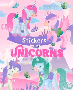 Unicorns stickers. Roz