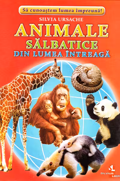 Animale sălbatice din întreaga lume - 32 Cartonașe