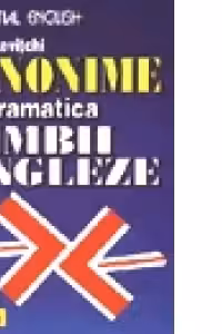 Sinonime in gramatica limbii engleze