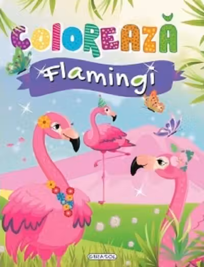 Coloreaza - Flamingi