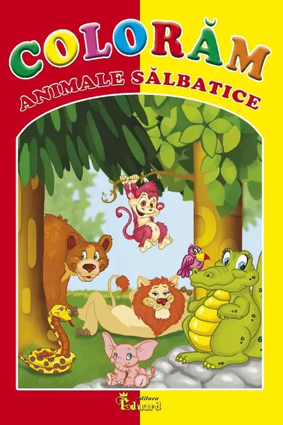 Colorăm animale sălbatice