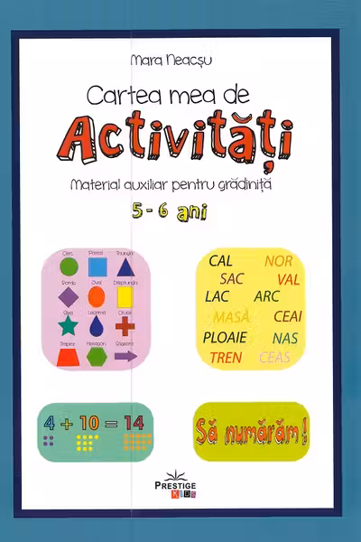 Cartea mea de activități 5-6 ani