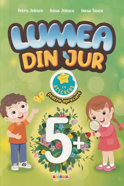 Lumea din jur 5+ cu stikere