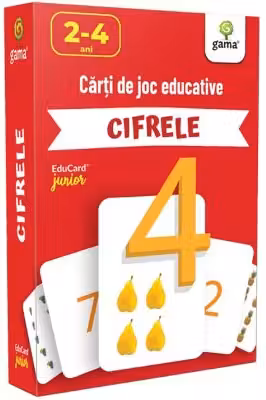 Carti de joc educative. Cifrele