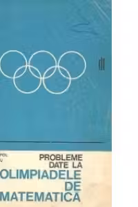 Probleme date la olimpiadele de matematica 1968-1974