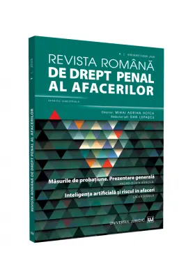 Revista romana de drept penal al afacerilor nr. 1/2020