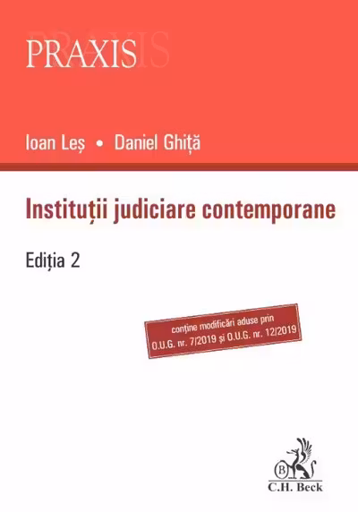 Instituții judiciare contemporane Ed.2