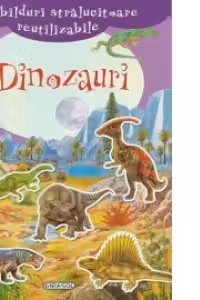 Abtibilduri stralucitoare reutilizabile - Dinozauri