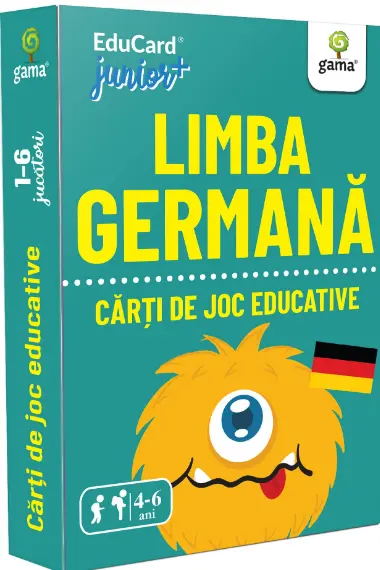 Carti de joc educative - Limba germana