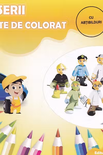 Carte de colorat: Meserii