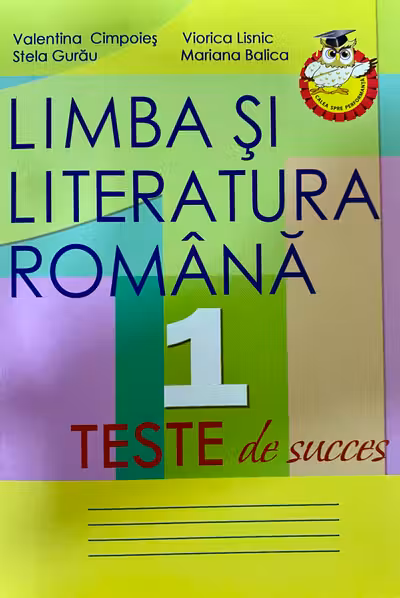 Limba romana cl.1 Teste de succes Cimpoies V.