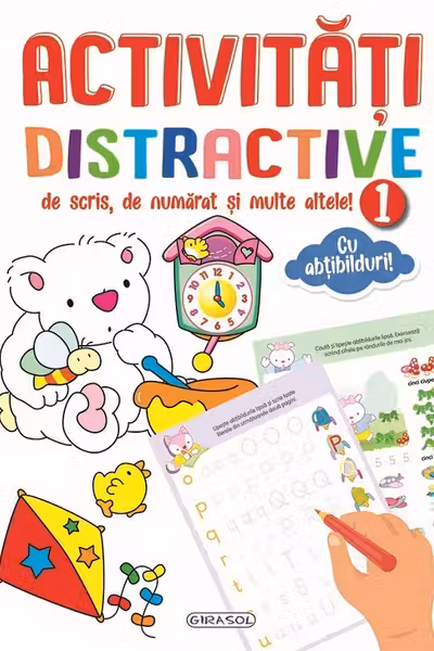 Activitati distractive de scris de numarat 1
