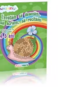 Invatam sa desenam, sa scriem, sa recitam - Carte de colorat cu semne grafice 4-5 ani