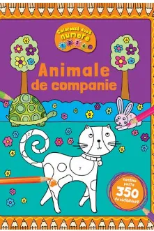 Coloreaza dupa numere. Animale de companie