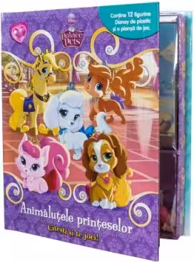 Animalutele printeselor. Citesti si te joci Disney (contine 12 figurine)
