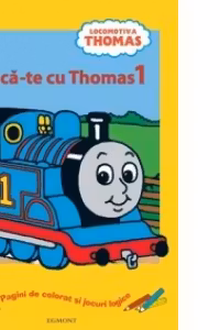 Joaca-te cu Thomas 1 - pagini de colorat si jocuri logice