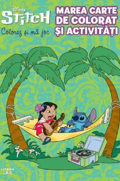 DISNEY STITCH. MAREA CARTE DE PICTAT SI ACTIVITATI. Pictez si ma joc