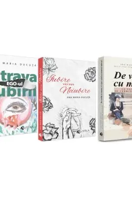 Pachet format din 3 titluri Otrava Iubirii Ego-ul, Iubire versus Neiubire, De vorba cu mama - Ana Maria Ducuta, Nicoleta Profira Muntean