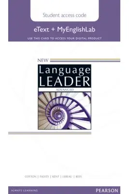 New Language Leader Advanced eText Coursebook with MyEnglishLab Pack