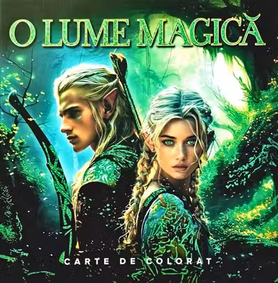 O lume magica. Carte de colorat 