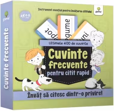 Kit Ultimele 400 de cuvinte frecvente de citit rapid