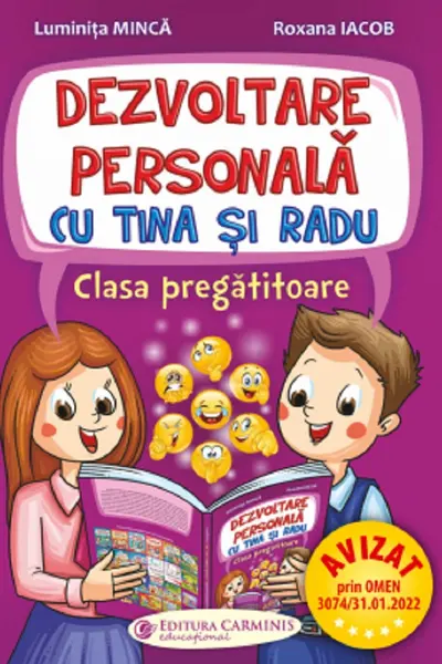Dezvoltare personală cu Tina și Radu - Clasa pregătitoare