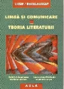 Limba si comunicare. Teoria literaturii
