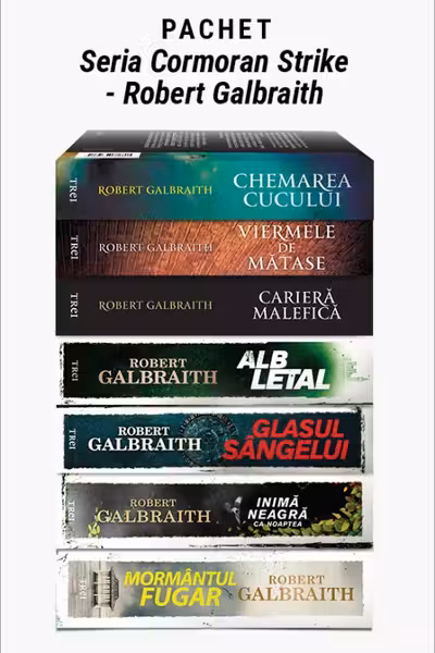Pachet Seria Cormoran Strike - Robert Galbraith
