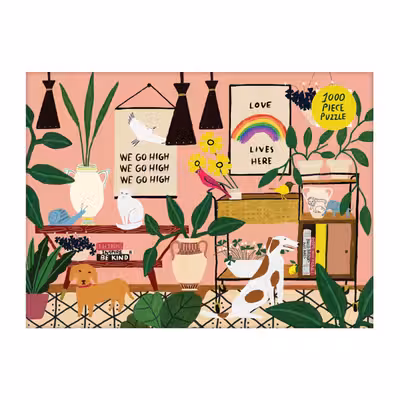 Anne Bentley Love Lives Here 1000 Piece Puzzle