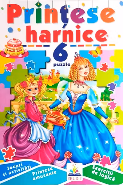 PRINTESELE HARNICE+ 6 PUZZLE