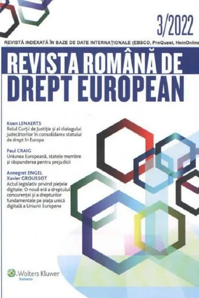 Revista Română de Drept European Nr.3/2022