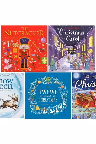 Childrens Christmas Classic 5 Storybooks Collection Set