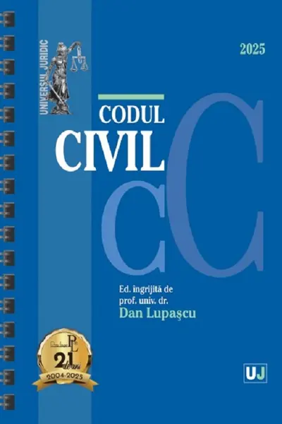 Codul civil Ianuarie 2025 Ed. Spiralata