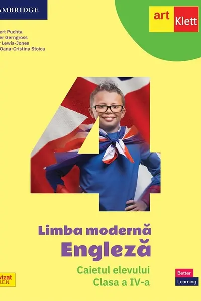 Limba engleza. Limba moderna - Clasa 4 - Caietul elevului