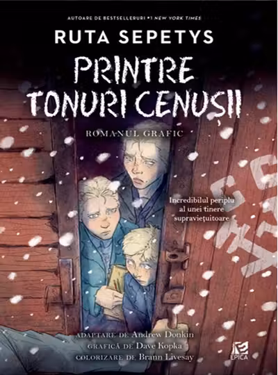 Printre tonuri cenusii. Roman grafic