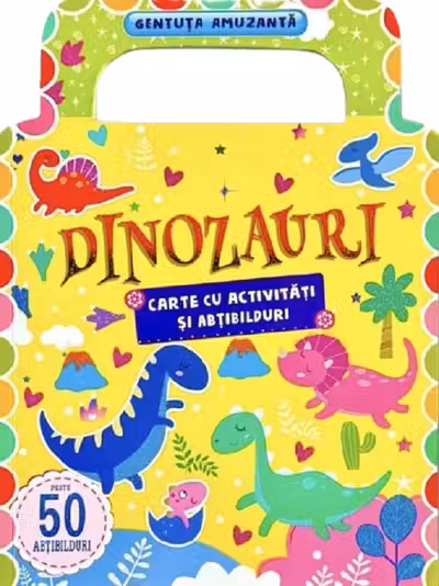 Dinozauri. Carte cu activitati. Gentuta amuzanta