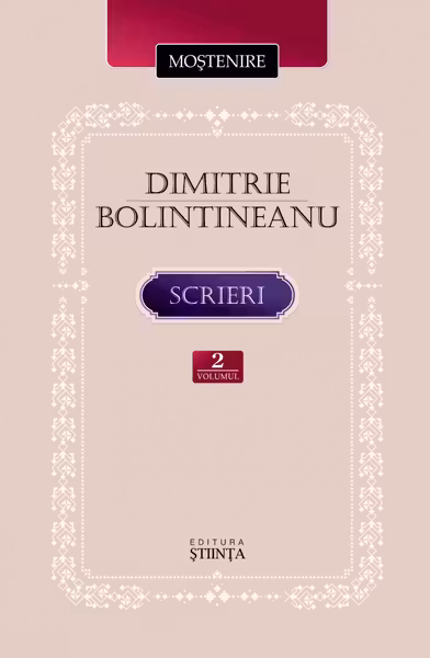 Scrieri vol.2 Bolintineanu Dimitrie